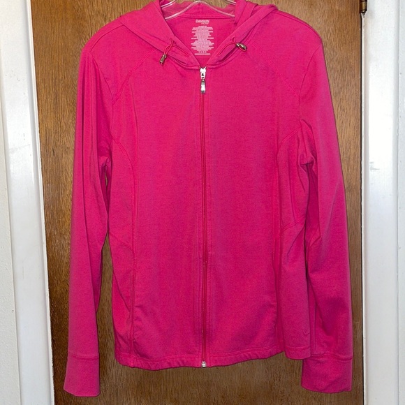 Danskin Now Tops - Danskin Now Sz XL-16/18 Woman’s Pink Full Zipper Hoodie
